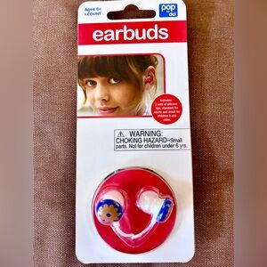 Flower Earbuds - Includes 2 Sets Of Silicone Tips -Bicycle/ Bike Earbuds